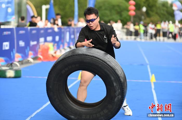 陕西省渭南体能大赛预选赛开幕 全民健身引发全